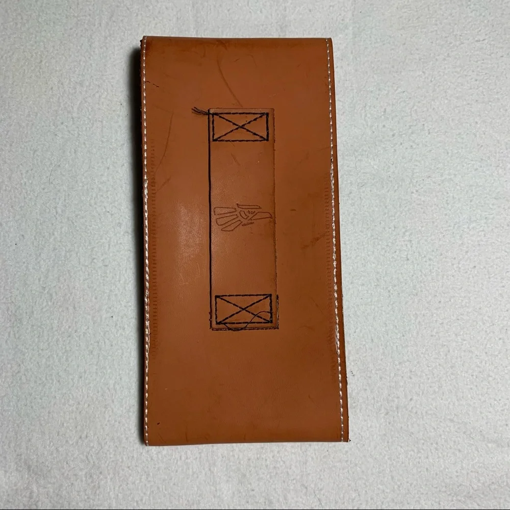 WESTERN LEATHER CELL PHONE CASE,‎ FUNDA VAQUERA DE CUERO COWBOY RODEO PHONE CASE - Picture 7 of 9
